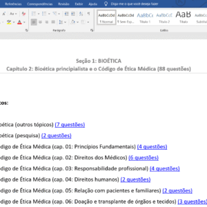Capítulo do Banco de Questões.