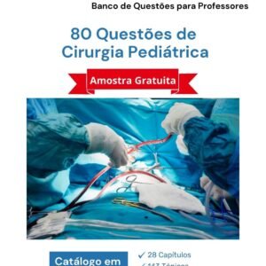Banco de Questões Gratuito de Cirurgia Pediátrica (Word)
