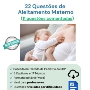 Banco de Questões Gratuito de Aleitamento Materno em Word