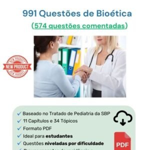 991 Questões de Bióetica (574 comentadas) em PDF