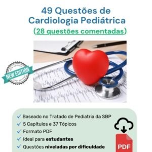Banco de Questões Gratuito de Cardiologia Pediátrica em PDF