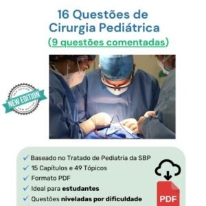 Banco de Questões Gratuito de Cirurgia Pediátrica em Word