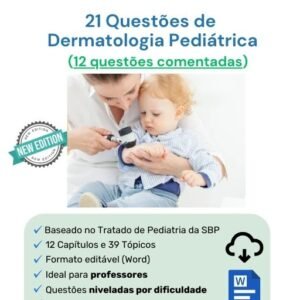 Banco de Questões Gratuito de Dermatologia Pediátrica