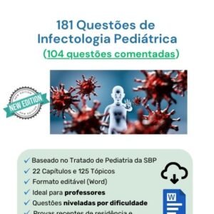 Banco de Questões Gratuito de Infectologia Pediátrica - Word