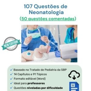 Banco de Questões Gratuito de Neonatologia em Word
