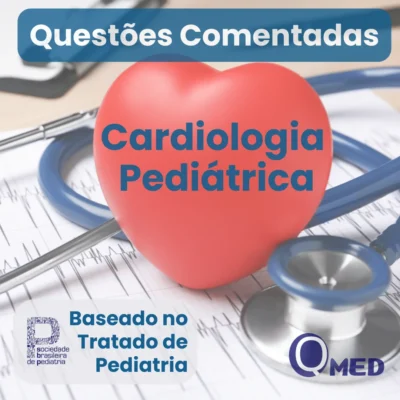 Capa do ebook Questões Comentadas de Cardiologia Pediátrica para Residência Médica – Questões MED
