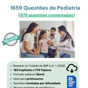 Banco de Questões de Pediatria em Word vol. 1