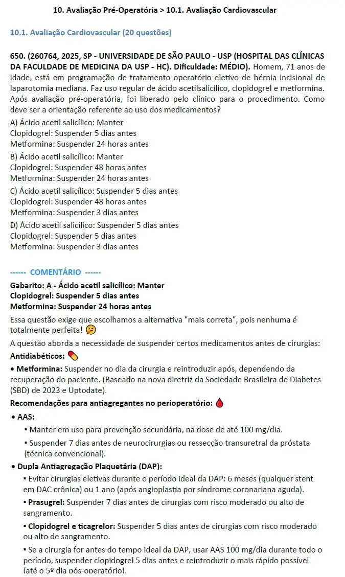 Revisão Intensiva de Cardiologia – 1000 Questões Comentadas (2018–2025) - Imagem 2