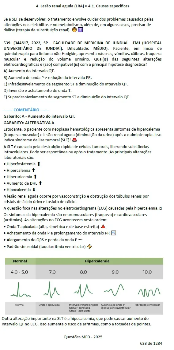 Revisão Intensiva de Nefrologia – 1000 Questões Comentadas (2018–2025) - Imagem 2