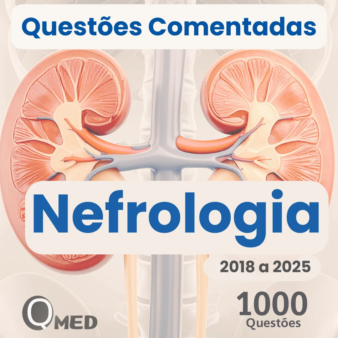 Revisão Intensiva de Nefrologia – 1000 Questões Comentadas (2018–2025)
