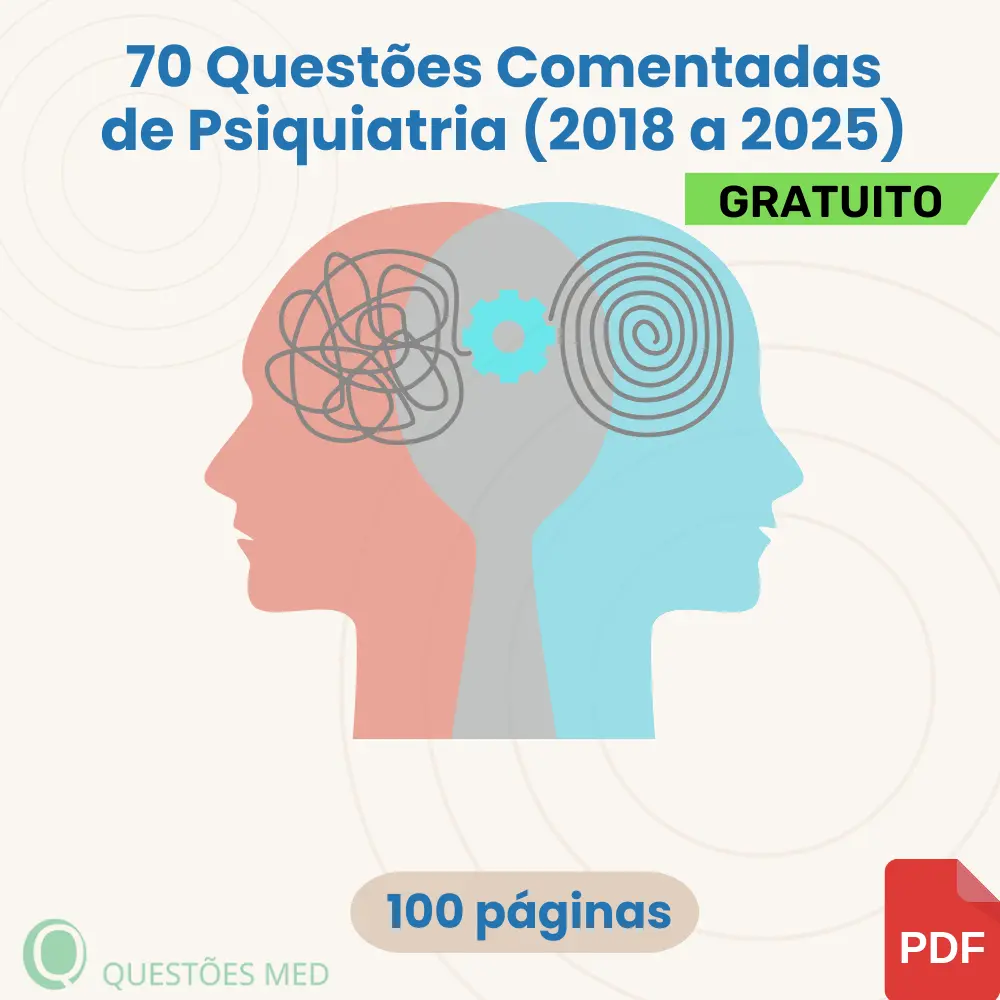 Revisão Intensiva de Psiquiatria – Amostra Gratuita: 70 Questões Comentadas