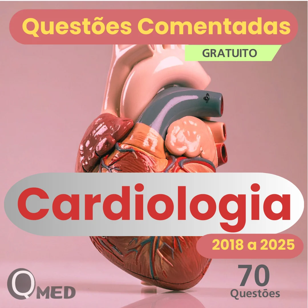 Questões Comentadas Gratuitas de Cardiologia de Residência Médica e Concursos
