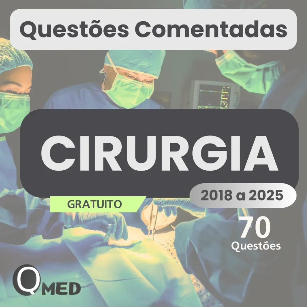 Ebook gratuito de questões comentadas de Cirurgia para residência médica – Questões MED