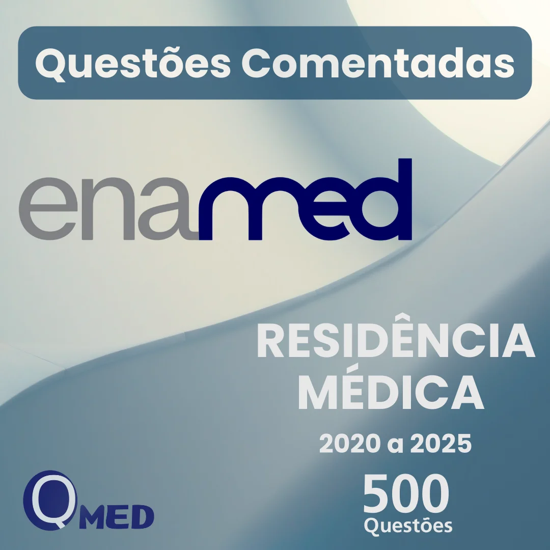 Ebook com 500 questões comentadas de residência médica para o ENAMED.